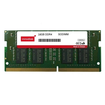 Оперативная память Innodisk 16Gb DDR4-2666 PC4-21300 2Rx8 (M4DI-AGS1QC0K) SODIMM ECC Small Outline - Б/У