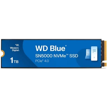Накопитель SSD WD Blue 1Tb SN5000 NVMe M.2 Gen4x4 (WDS100T4B0E)