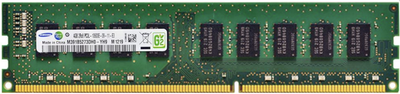 Оперативная память Samsung 4Gb DDR3-1333 PC3L-10600 2Rx8 (M391B5273DH0-YH9) UDIMM ECC Unbuffered - Б/У