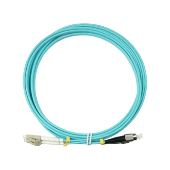 Патч-корд оптичний LC/UPC-ST/UPC-OM3-2.0-3m Duplex UPC-3FCLC(МM)D(ON)