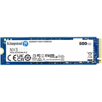 Накопитель SSD Kingston NV3 500Gb M.2 NVME 2280 (SNV3S/500G)