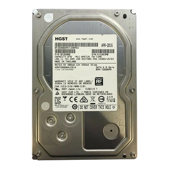 Жесткий диск HGST Deskstar NAS 6Tb 7200об/мин SATA 3 (HDN726060ALE614 / 0S03941) - Б/У