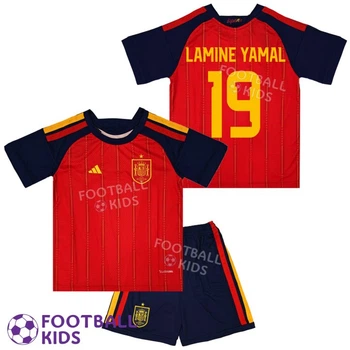 Футбольная форма детская LAMINE YAMAL 19 сборной Испании Home Spain FIFA World Cup 125-135 см (set4730-136898-4)