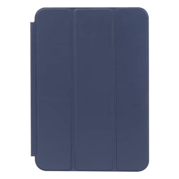 Стильный чехол без логотипа Smart Case на iPad Mini (6‑го поколения) A2567/ A2568 Dark Blue
