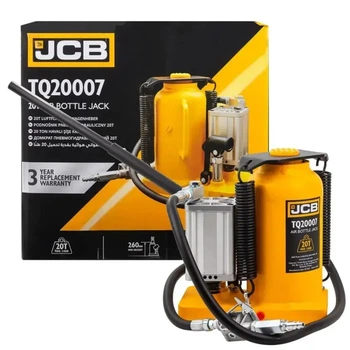 Домкрат пневмо-гидравлический бутылочного типа 20т JCB Tools JCB-TQ20007