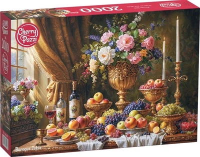 Пазл CherryPazzi Baroque Table 2000 елементів 50248 (5903728750248)