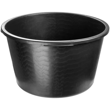 Kastra budowlana Kadax okrągła 90 L Czarna (K1621)