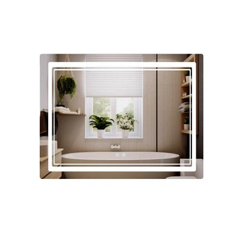 Дзеркало Qtap Cardinal (CA2) 1000х800 з LED-підсвічуванням Touch, з антизапотіванням, з димером, рег. темп. кольору (3000-6500K)