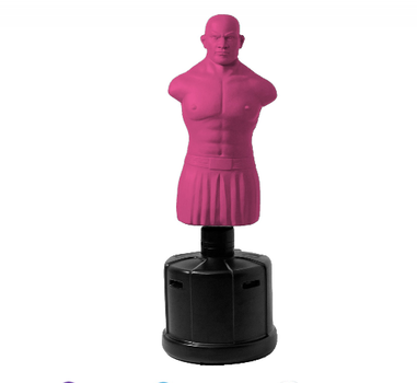 Манекен Century Venum Fairtex «Silicone Fax 11» для боксу кікбоксингу тхеквондо карате Sparta Яскраво рожевий