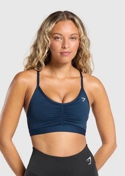 Спортивный топ Gymshark b2a7a4c58 M темно-синий (100006100)