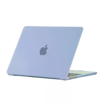 Чохол-накладка HardShell Matte Case для MacBook Air 13" M1 (2018–2020) A1932, A2179, A2337 Lilac лілова