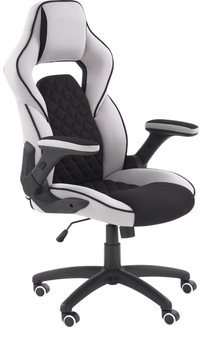 Fotel biurowy Halmar V-CH-SONIC-FOT Obrotowy Czarny - biały (5905248116412)