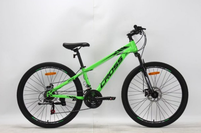 Велосипед CrossBike 26 Storm 2025 V2 Рама-13 black-green