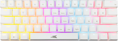 Клавіатура дротова Baracuda BGK-03111 Dolphin red switch White (3858894507498)