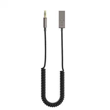 Автомобільний Bluetooth адаптер WiWU YP04 USB to AUX (BT) Black
