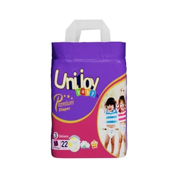 Подгузники UNIJOY Premium 22 шт М 5-10 кг (6973920541028)