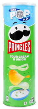 Чипсы Pringles Sour Cream & Onion Сметана-лук, 165 г