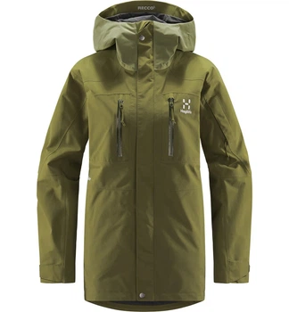 Куртка лижна Haglofs Elation GTX Jacket Women М Оливково зелений