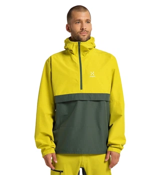 Куртка чоловіча Haglofs Spira Anorak Men L жовтий чорний