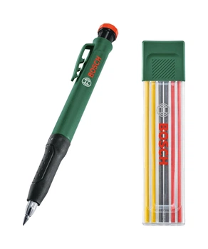 Олівець Bosch для розмітки + 6 стрижнів (1600A033BM)