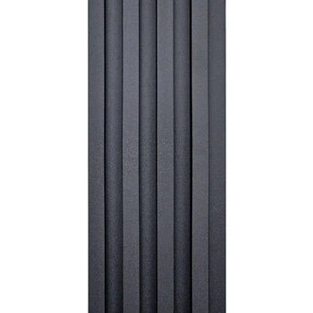 Декоративная стеновая рейка Sticker Wall SW-00001861 3000х165х23 мм Черная (TMiz17129) (Niz17129)