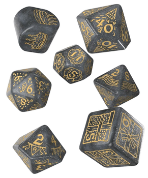 Urodzinowy zestaw kości Q-Workshop Konfetti (5907699498086)