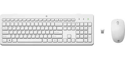 Комплект бездротовий HP 230 мишка і клавіатура Combo, білий