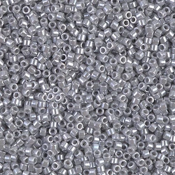 DB-1570 Бісер Miyuki Delica Beads 11/0 (перлиновий сірий), 50 г