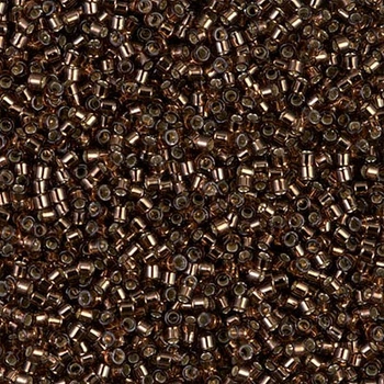 DB-150 Бісер Miyuki Delica Beads 11/0 (блискучий коричневий), 50 г