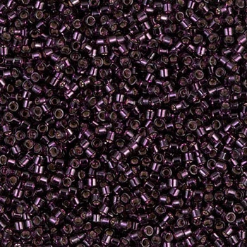 DB-611 Бісер Miyuki Delica Beads 11/0 (блискучий фіолетовий), 50 г