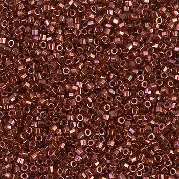 DBC-116 Бісер Miyuki Delica Beads Cut 11/0 (рубка вишнево-золотий), 50 г