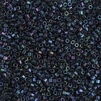 DBC-2 Бісер Miyuki Delica Beads Cut 11/0 (рубка темно-синій), 50 г