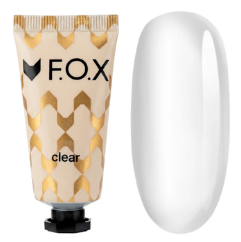Полигель FOX Poly gel Nano Clear прозрачный 15 мл