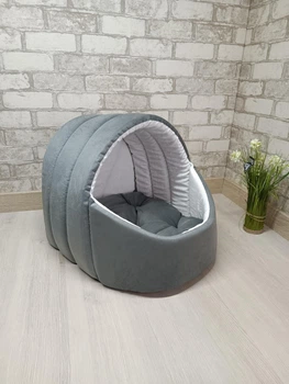 Будинок лежанка для котів та собак Animals_joy Кошик М 46*42 см (242)