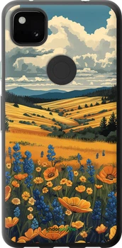 Чехол на Google Pixel 4A Украинское поле "6082u-1935-70447"