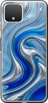 Чехол на Google Pixel 4 Liquid Chrome "6781u-1755-70447"