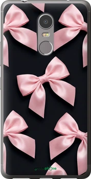 Чехол на Lenovo K6 Note Coquette Ribbons Dark Coquette "6767t-453-70447"