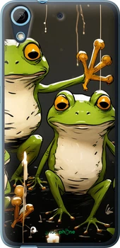 Чехол на HTC Desire 626G Жабки 2 "5657u-144-70447"