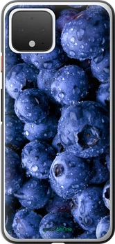 Чехол на Google Pixel 4 Голубика "4459t-1755-70447"