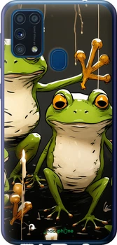 Чохол Samsung Galaxy M31 M315F Жабки 2 "5657u-1907-70447"