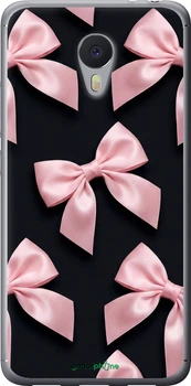 Чехол на Meizu M3 Note Coquette Ribbons Dark Coquette "6767t-256-70447"