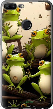 Чехол на Huawei Honor 9 Lite Жабки "5656u-1359-70447"