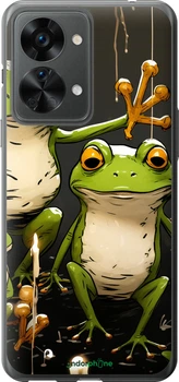 Чохол на OnePlus Nord 2T Жабки 2 "5657u-2640-70447"