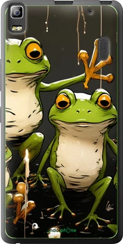 Чехол на Lenovo K3 Note K50-T5 Жабки 2 "5657u-141-70447"
