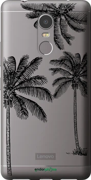 Чехол на Lenovo K6 Note Пальмы1 "4634t-453-70447"