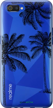 Чехол на Realme C2 Пальмы1 "4634t-1852-70447"