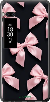 Чехол на Meizu Pro 7 Plus Coquette Ribbons Dark Coquette "6767u-1131-70447"