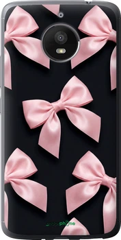 Чехол на Motorola Moto E4 Plus Coquette Ribbons Dark Coquette "6767u-1000-70447"
