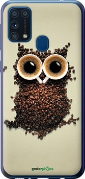 Чохол Samsung Galaxy M31 M315F Сова з кави "777u-1907-70447"