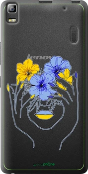 Чехол на Lenovo K3 Note K50-T5 Девушка v4 "5276u-141-70447"